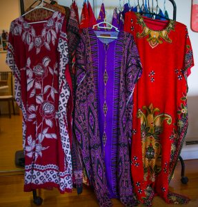 Kaftans are an important source of income for the villagers. Photo: TruPics