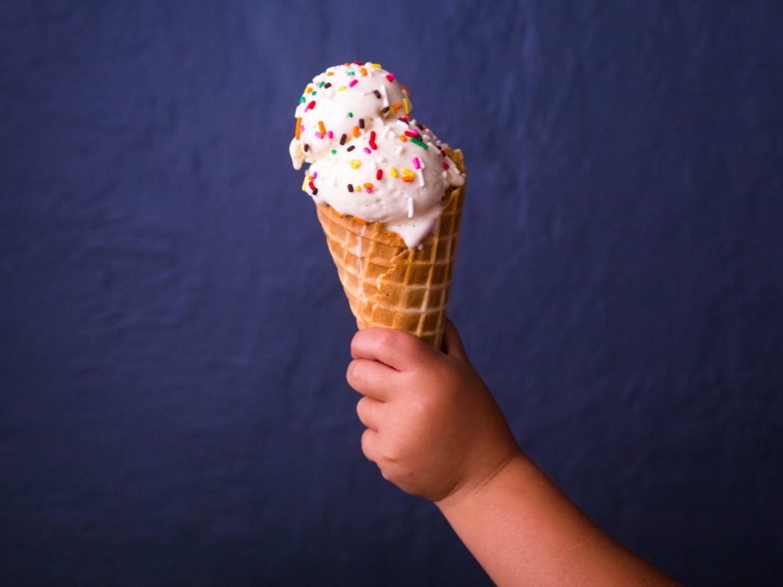 ice cream pic Border Cafe